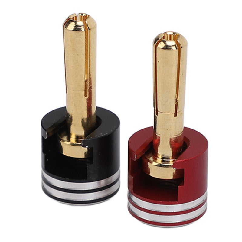 Heatsink Bullet Plug Grip Aluminium Alloy and Copper Banana Plug Connectors with Heatsink Bullet 5mm - Image 5