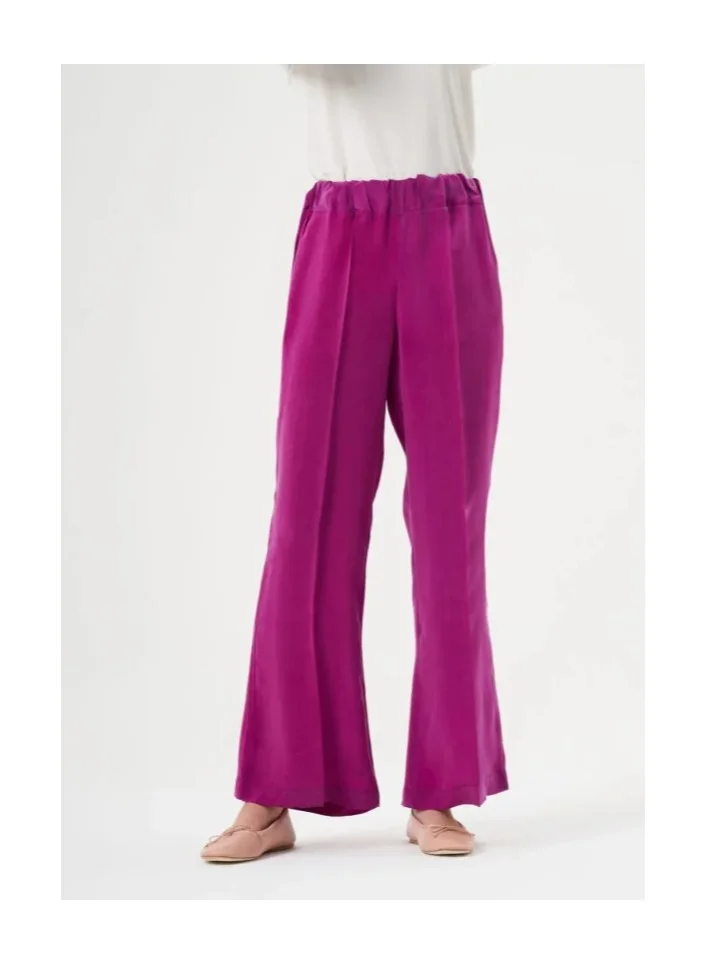 MissWhence Cupra Relaxed Fit Pants - Fuchsia
