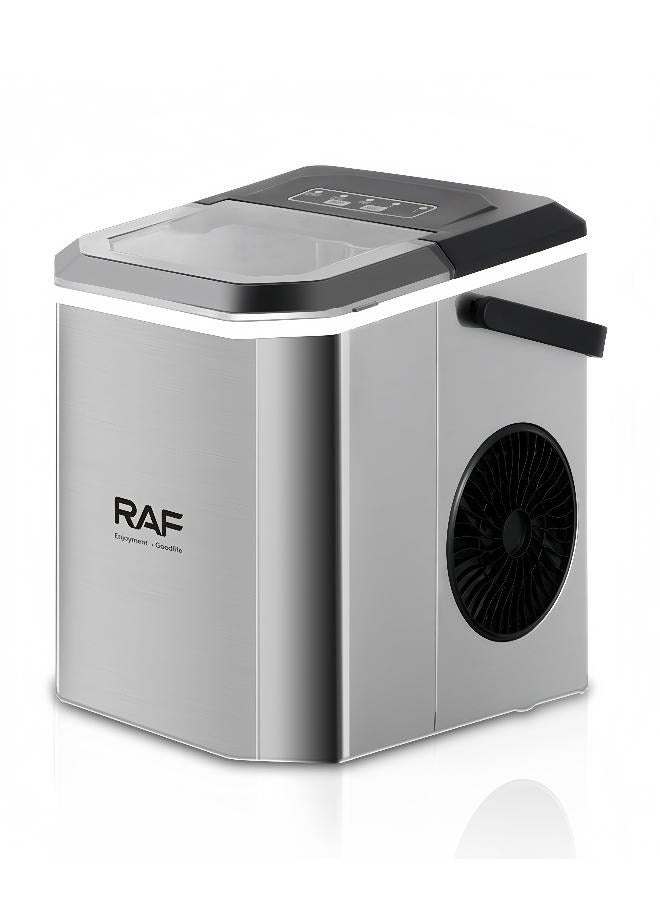 آر إيه أف صانعات ثلج محمولة، بمقبض، مع سلة ومغرفة وسلة، متوفرة بمقاسين للمنزل/المطبخ/المكتب/الحفلات - Image 2
