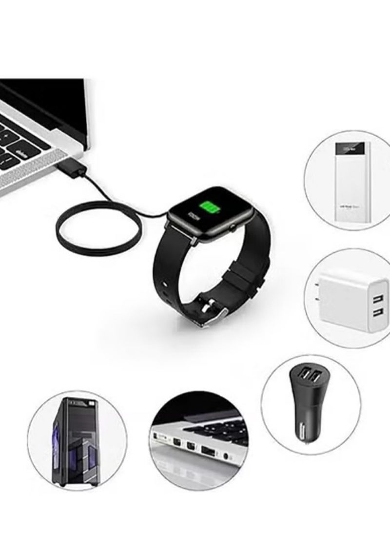 Generic Smart Watch Magnetic Charging Cable 2/4Pin 2.84/4.0/7.62mm Wristwatch USB Power Charger Spacing Replacement Magnetic USB Charging Cable for Smart Watch  - Image 4