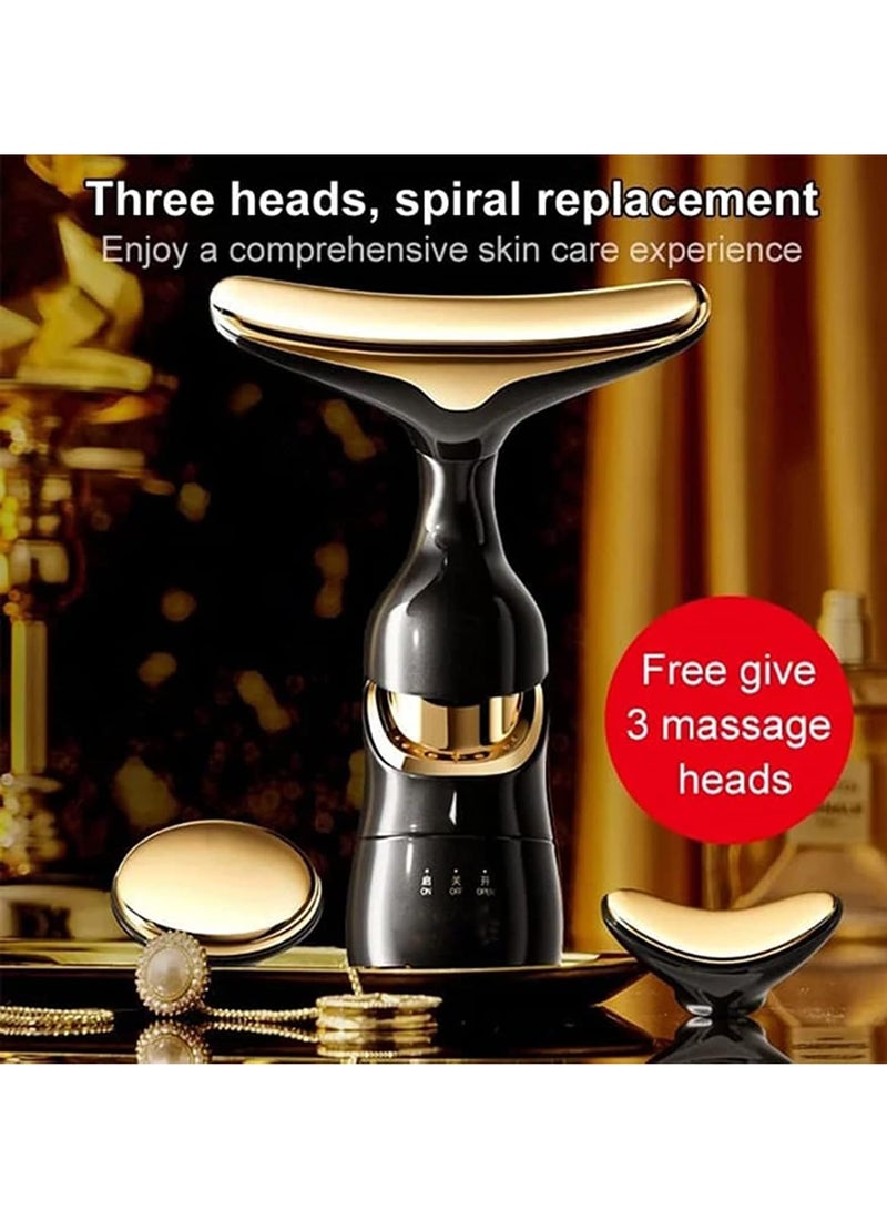 SYOSI 3 in 1 Face Lift Device Double Chin Lift Machine, Three-Purpose Lifting and Firming Facial Massage Device, Neck Face Massager, AntiAging Facial Massager for Face, Eye, Neck Tightening Device - Image 2