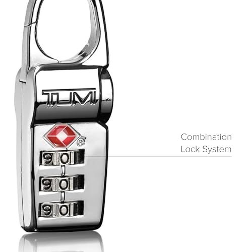 TUMI - TSA Lock Box - Combination Lock for Luggage & Backpack - TSA-Approved Locks - Travel Security Accessories - Set of 3 - Black/Silver/Red - Image 4