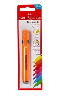FABER-CASTELL Faber-Castell Super-Fluorescent Oval highlighter Orange  - Image 1