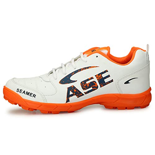 ASE Men's Orange Professional Cricket Shoes 9 UK/IND - Image 5