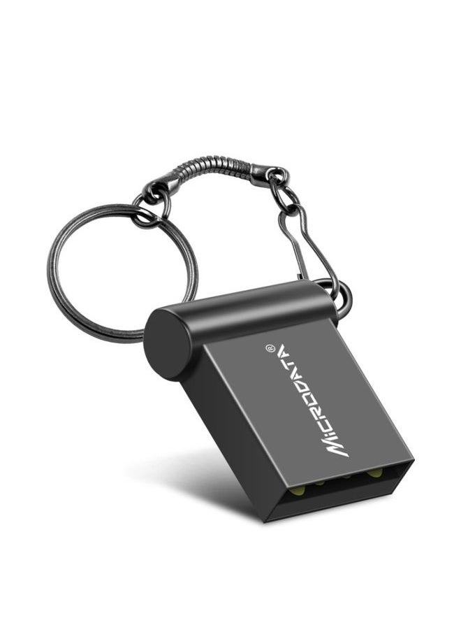 BURAQ MiCRODATA 8GB USB 2.0 Computer and Car Two-use Mini U Disk (Black)  - Image 1