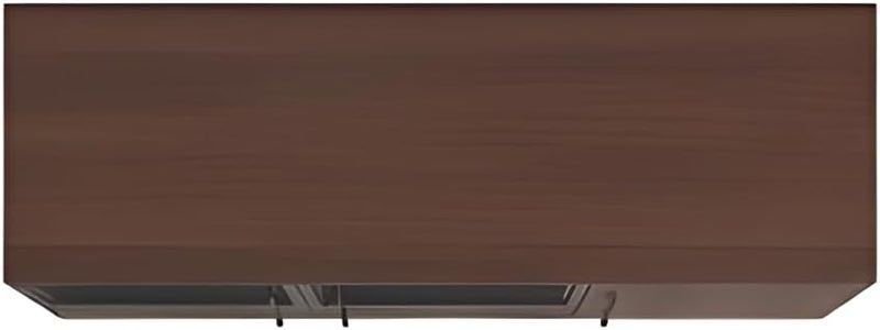 Neo Front DG-W120-LEFT Office Cabinet - High Wooden Storage Cabinet with Glass Door and Lockable A4 File Storage - Image 5