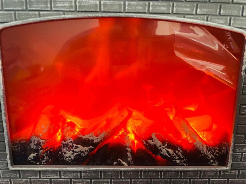 WBD WBD Artificial LED Fireplace with Realistic Log Wood USB and Battery Operated Portable Tabletoop Burning Flame Simulation Effect for Decor Mantelpiece  - Image 3