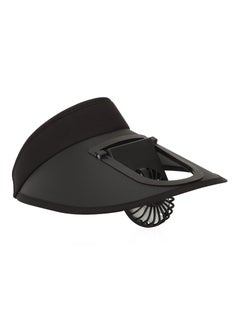 SYOSI Sun Visor Hats with Fan, WVisor with Built-in Fan 2 in 1 Fan Visor Hat Outdoor Cooling Hat Portable Fan Hat Adjustable Visor Fan Sun Protection Hat with 3 Temp Modes for Women Travel UPF 50+  - Image 1