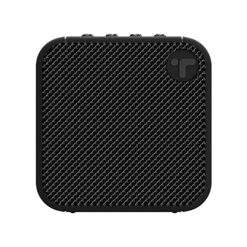 Toreto Jolly+ 10W Portable Bluetooth Speaker with BT v5.3, Up to 6H Playtime, Durable ABS Body, AUX/USB/TF Support, Type-C Charging & Rubber Carry Belt | Multi-Functional Controls (Black) - Image 1