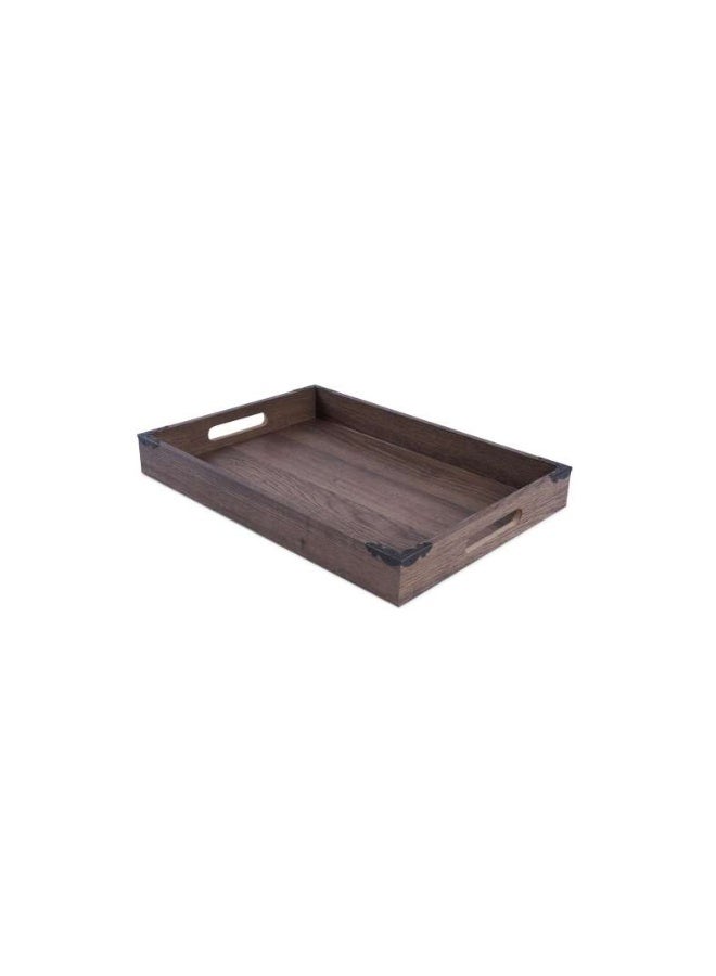 Pan Home Emmett Decor Tray 48.5x36.5x5cm - Brown - Image 3