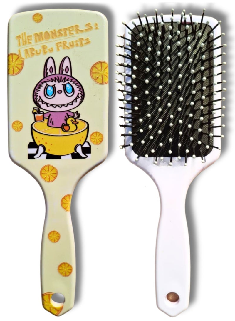 Hair Brush Labubu Monsters Air Cushioned For Kids