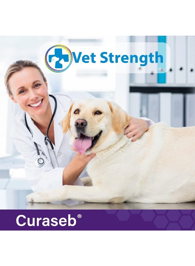 BEXLEY LABS Curaseb Benzoyl Peroxide Dog Shampoo – Treats Mange, Demodex, Dandruff, Seborrhea, Pyoderma, Mites & Acne – Broad Spectrum Veterinary Formula, 12oz - Image 5