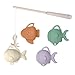 haakaa Baby Bath Fishing Toy Set Mold Free Food Grade Silicone Bathtub Fishing Toy for Toddler Kids Ages 35 BPAFree Floating Bath Tub Toys for 3 Years - Image 2