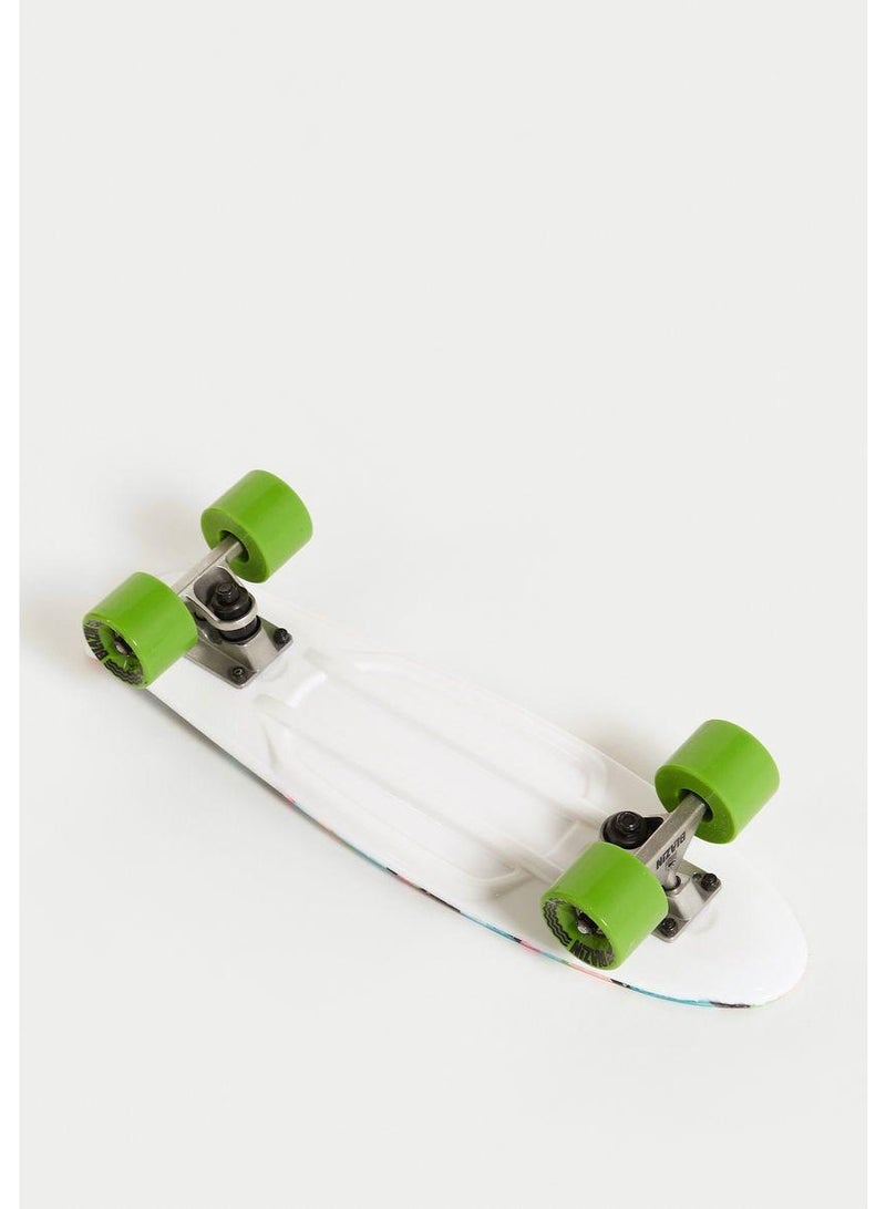ستريت رانر سكيت بورد ريترو قوي مع عجلات PU ومحور من سبائك الألومنيوم - Image 3