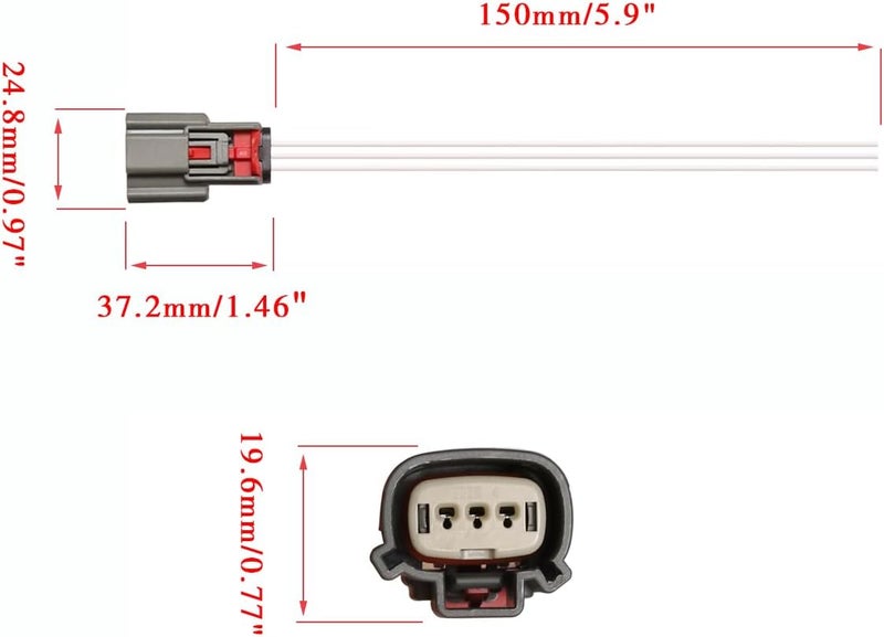 ENA مجموعة ENA من 6 موصلات أسلاك ملف الإشعال - Image 5