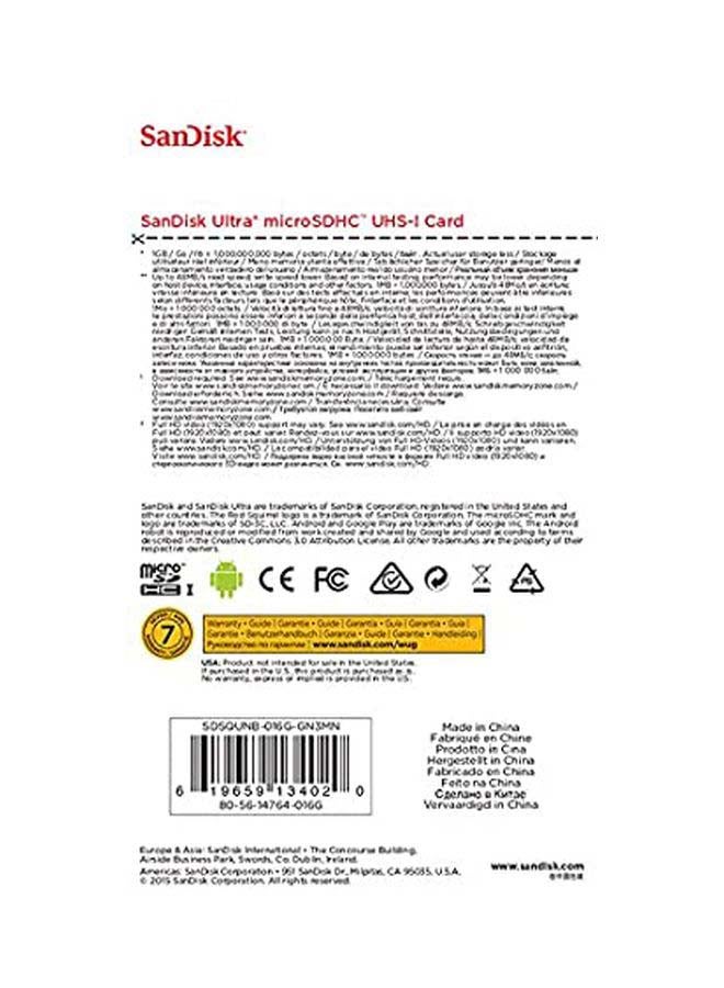 sandisk Ultra microSDHC UHS-I Card - Image 3