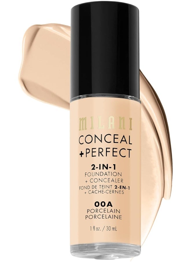 Conceal + Perfect 2-In-1 Foundation - 30Ml, 00A Porcelain