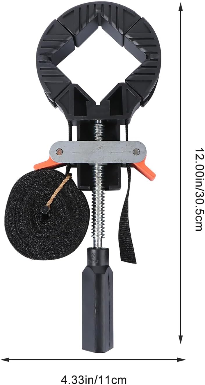 ARTIBETTER Quick Tensioning Right Angle Woodworking Clamp with Fine-tune Strap for Photo Frame and Corner Reinforcement Easy-use Adjustable Tightening Tool for Accurate Frame Assembly - Image 2