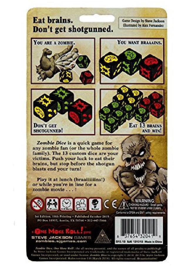 Zombie Dice - pzsku/ZDAE123B46BE48048A0FDZ/45/_/1652762957/5674e79f-80cf-40a5-b246-356349166190