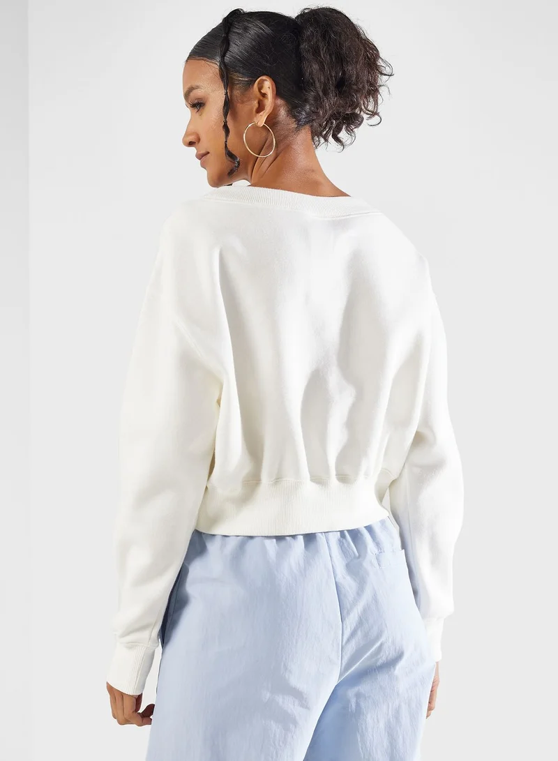 Nike Nsw Phoenix Fleece Cropped Sweatshirt