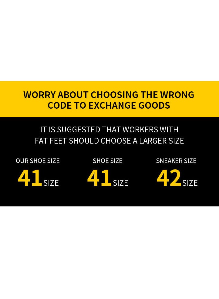 Steel Toe Safety Work Boots for Men  Women – Waterproof, Puncture-Proof, Indestructible Industrial Construction Shoes, Slip-Resistant Work Sneakers (40 EUR) - Image 3