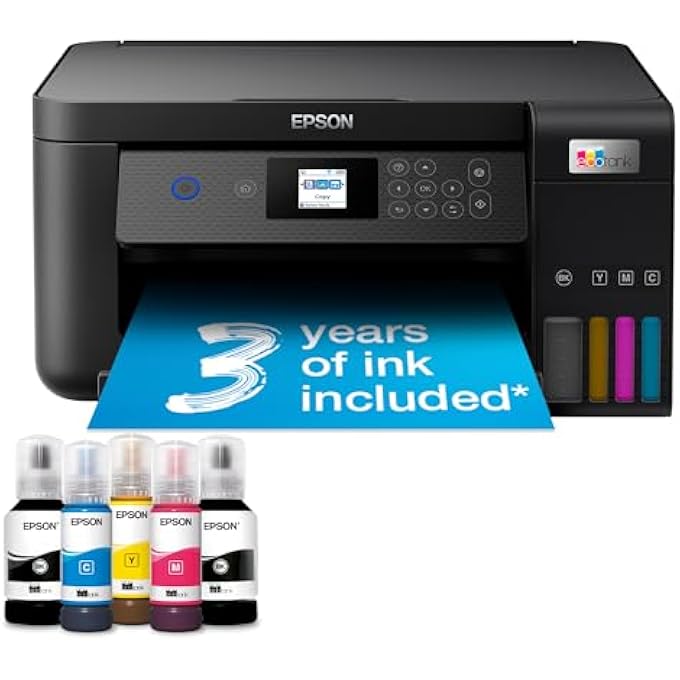 ECOTANK ET-2850 A4 MULTIFUNCTION WI-FI INK TANK PRINTER, WITH UP TO 3 YEARS OF INK INCLUDED - Image 2