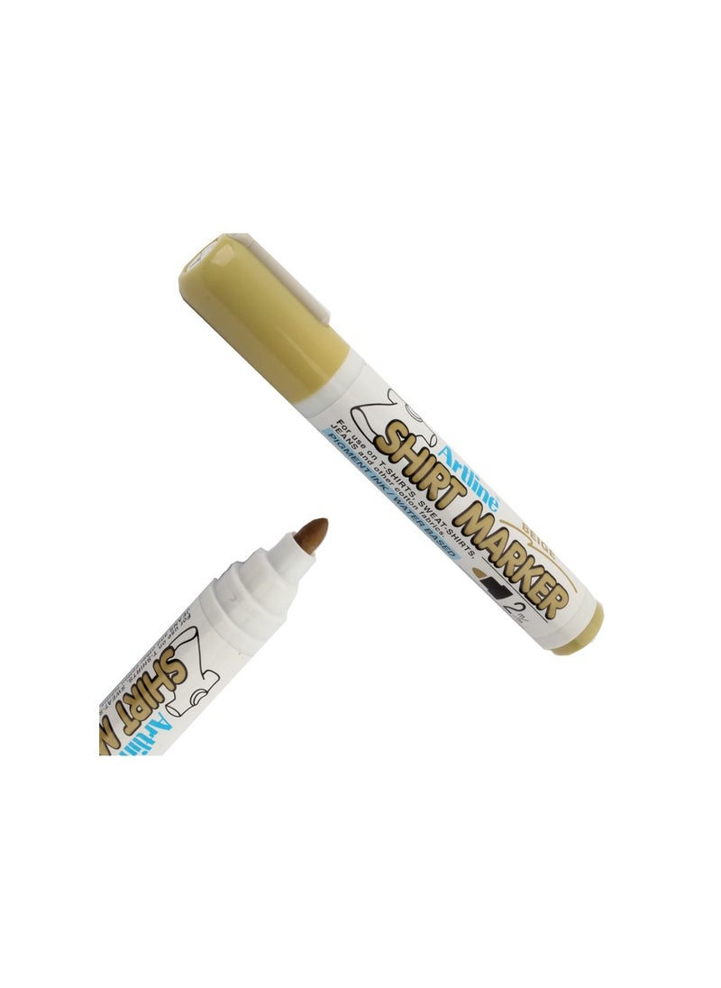 Art Line Artline T-Shirt Marker Pen  Beige 