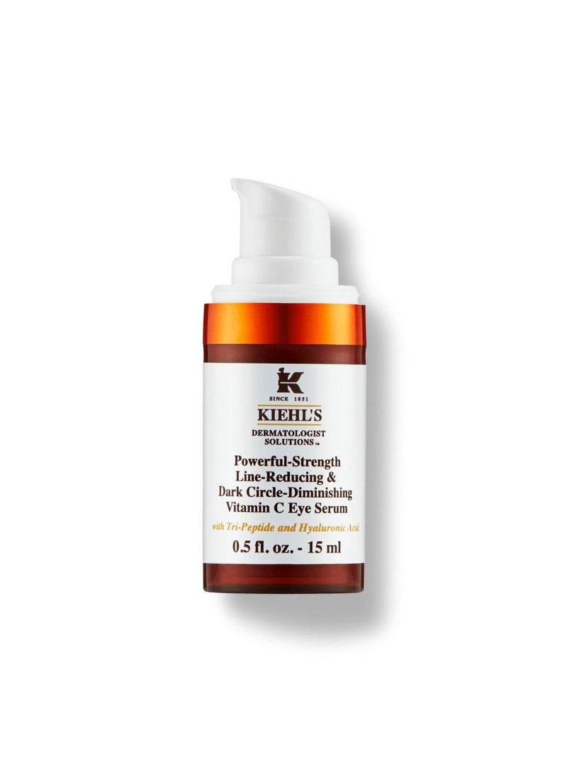 Kiehl's - Powerful-Strength Line-Reducing & Dark Circle-Diminishing Vitamin C Eye Serum 15ml - Image 1