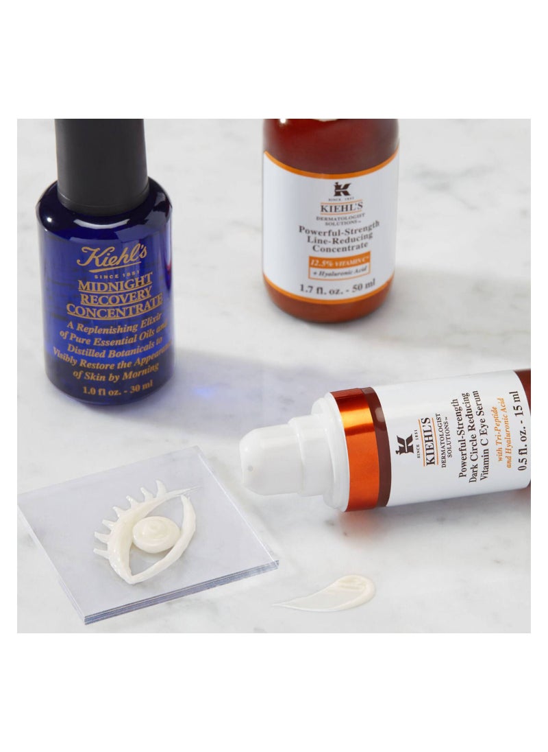 Kiehl's - Powerful-Strength Line-Reducing & Dark Circle-Diminishing Vitamin C Eye Serum 15ml - Image 1