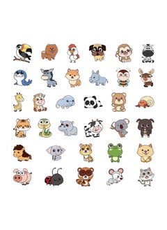 Generic Animal stickers, a set of 103 pieces of stickers with cute animal graphics for children from Up to Date, cartoon waterproof stickers for children's rooms, windows, laptops and water bottles, an ideal  - Image 1