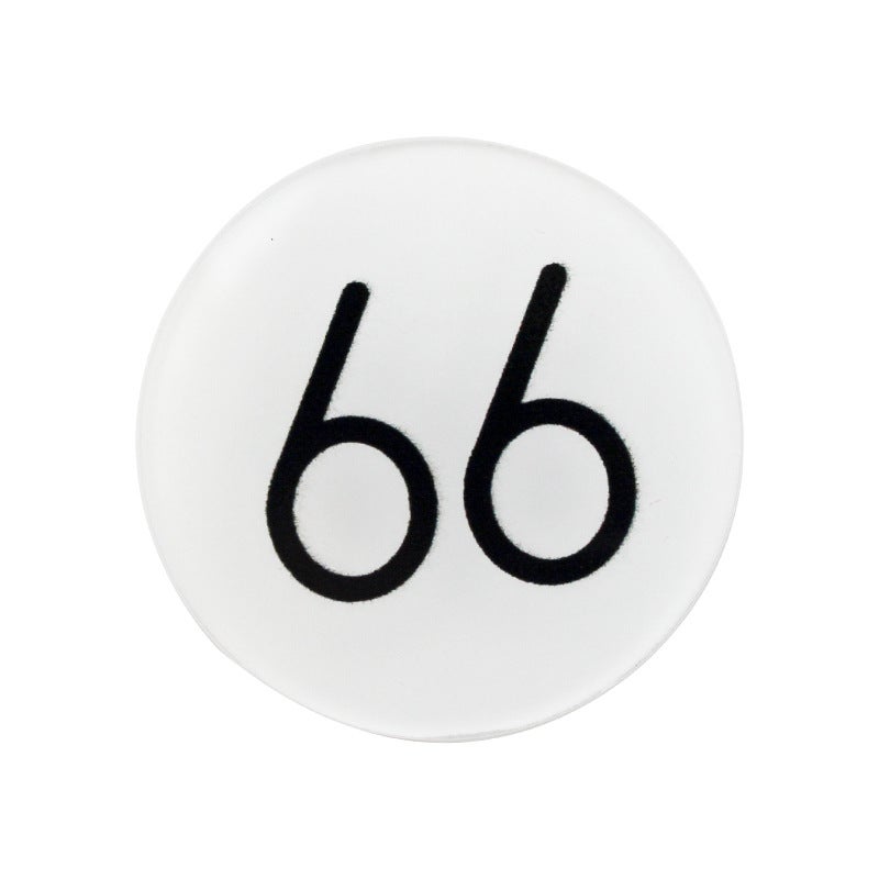 Full-Time Hunter Hunter Test Number Plate Brooch Little Jesse Sochi Cool Pull Pickup Cospaly Props - Image 1