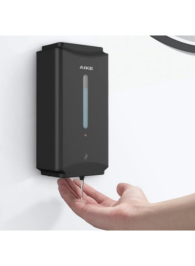 AIKE Automatic Soap Dispenser Commercial Wall Mounted Liquid Dispenser Matte Black Finish 1100ml Large Capacity - Image 2