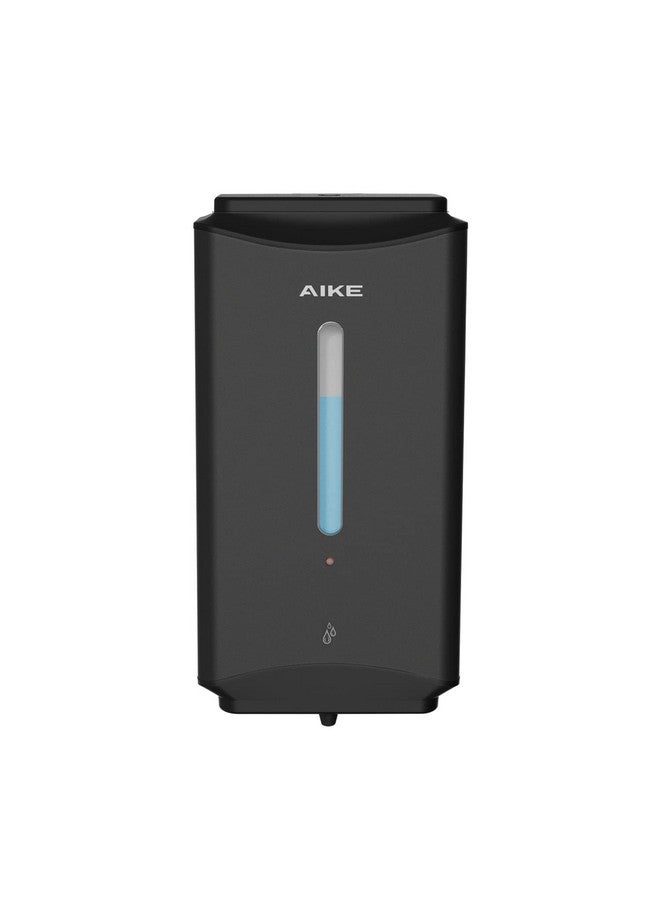 AIKE Automatic Soap Dispenser Commercial Wall Mounted Liquid Dispenser Matte Black Finish 1100ml Large Capacity - Image 1