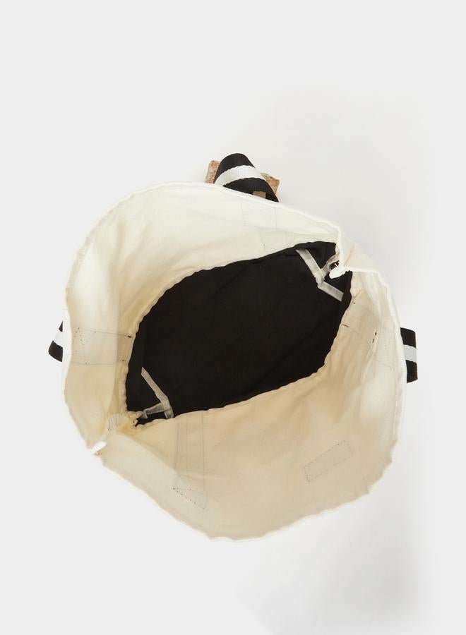 Styli Striped Strap Handbag - Image 4