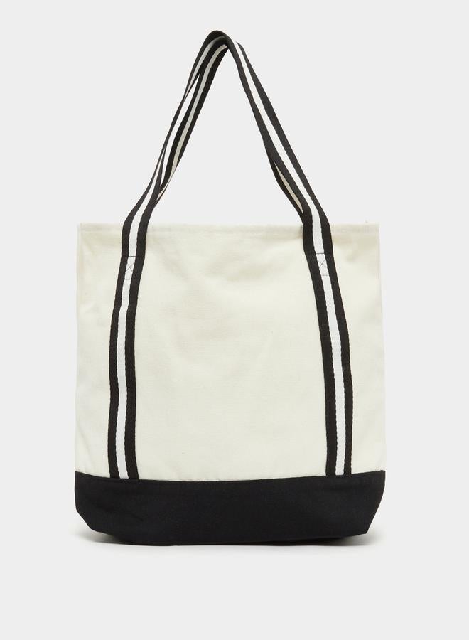 Styli Striped Strap Handbag - Image 2