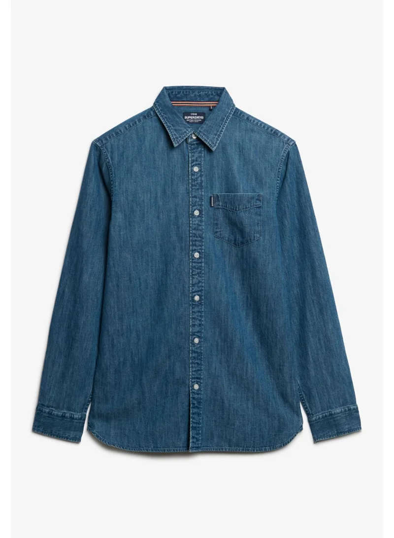 Superdry Essential Long Sleeve Denim Shirt