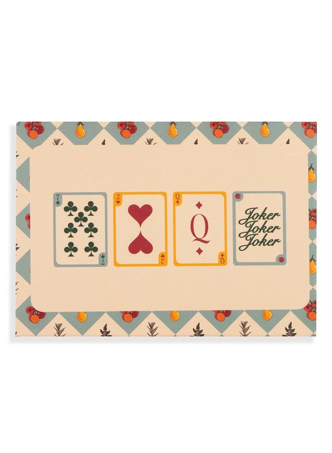 ban.do ban.do 2 Decks of Playing Cards, 52-Count Standard Card Deck with Case, Cute Playing Cards in Decorative Storage Box, Garden  - Image 3
