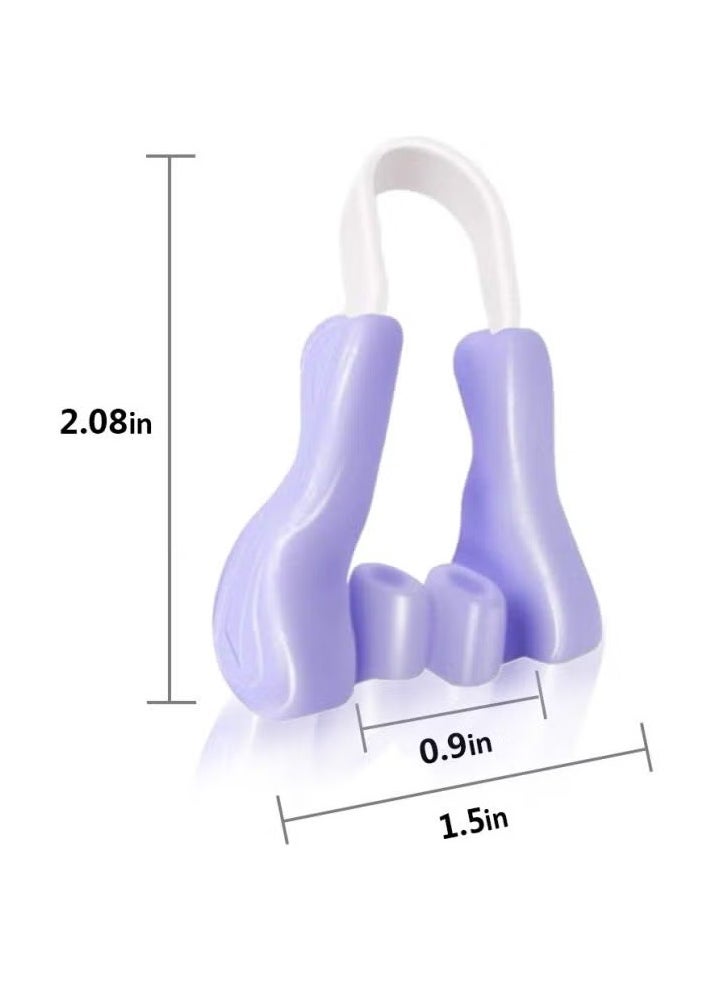 AS SEEN ON TV - Nose Shaping Clip, Nose Up Lifting Shaper Clip, Pain Free Nose Bridge Straightener Corrector, Silicone Nose Lifter Beauty Clip Tools For Wide Nose, Low Nose, Curved Nose, Big Nose, (Pink) - Image 1