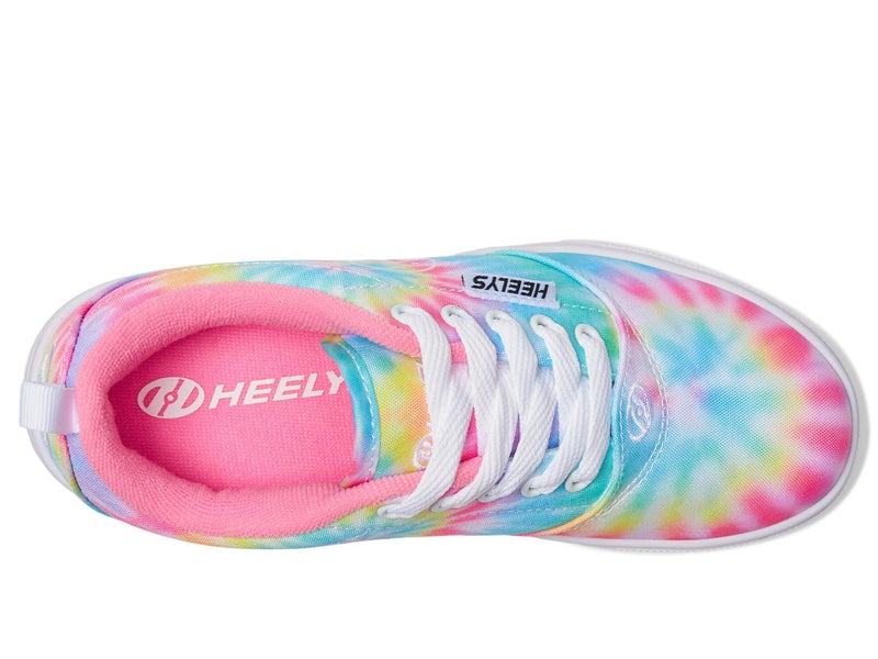 HEELYS Youth Girls Pro 20 Prints Ivory Ella Wheels Skate Sneaker Shoes (3, Tie-dye/Multi, Numeric_3) - Image 2