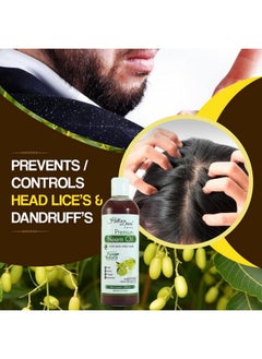 HillDews Neem Oil (200Ml) Pure Natural Unrefined Cold Pressed For Skin And Hair - 200 Ml  - Image 3