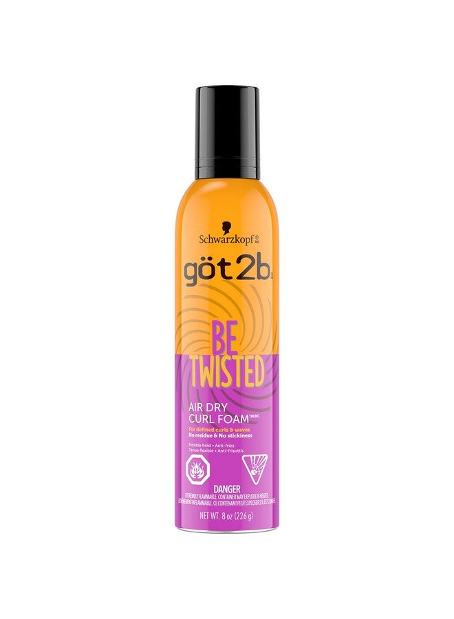 Got2b Be Twisted Air Dry Curl Foam 8 Oz - Image 1