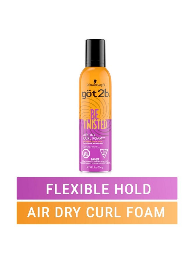 Got2b Be Twisted Air Dry Curl Foam 8 Oz - Image 2