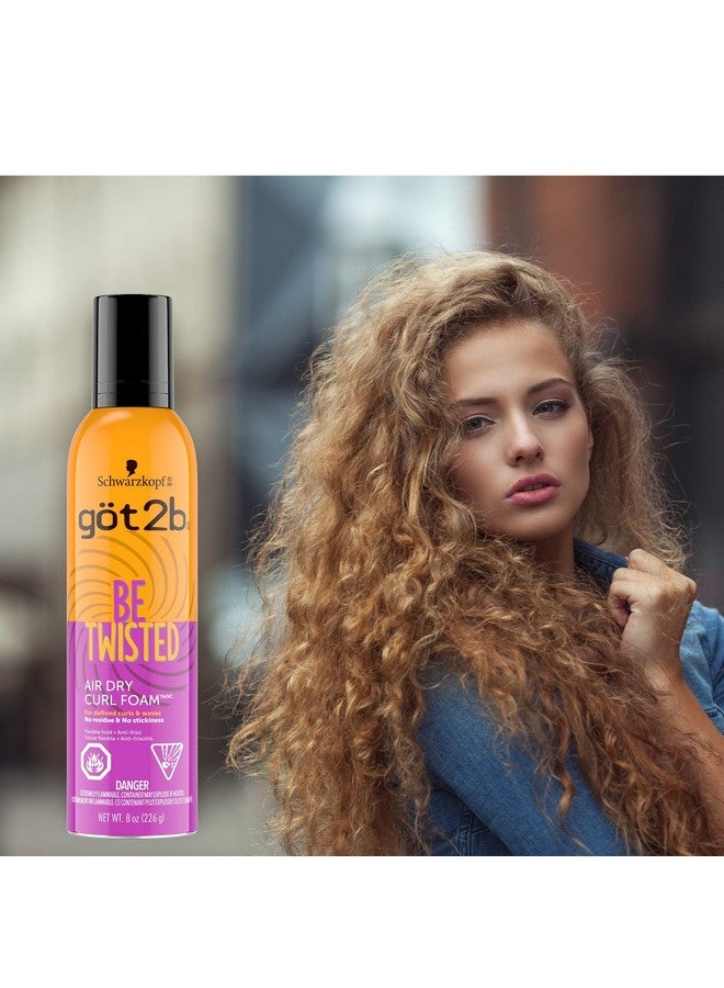 Got2b Be Twisted Air Dry Curl Foam 8 Oz - Image 3