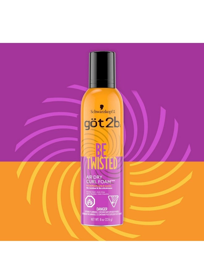 Got2b Be Twisted Air Dry Curl Foam 8 Oz - Image 4