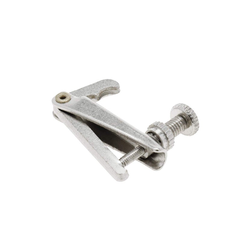Geesatis Geesatis Violin Fine Tuner for 3/4 4/4 Violin 4 Pcs Violin Metal String Adjuster, Silver  - Image 3