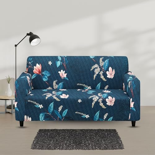 Bigkart Elastic Sofa Covers for 2 Seater Sofas | Polyster-Spandex, Stretchable, Sofa Covers for Single, Double and Triple Seater Sofas - Image 2