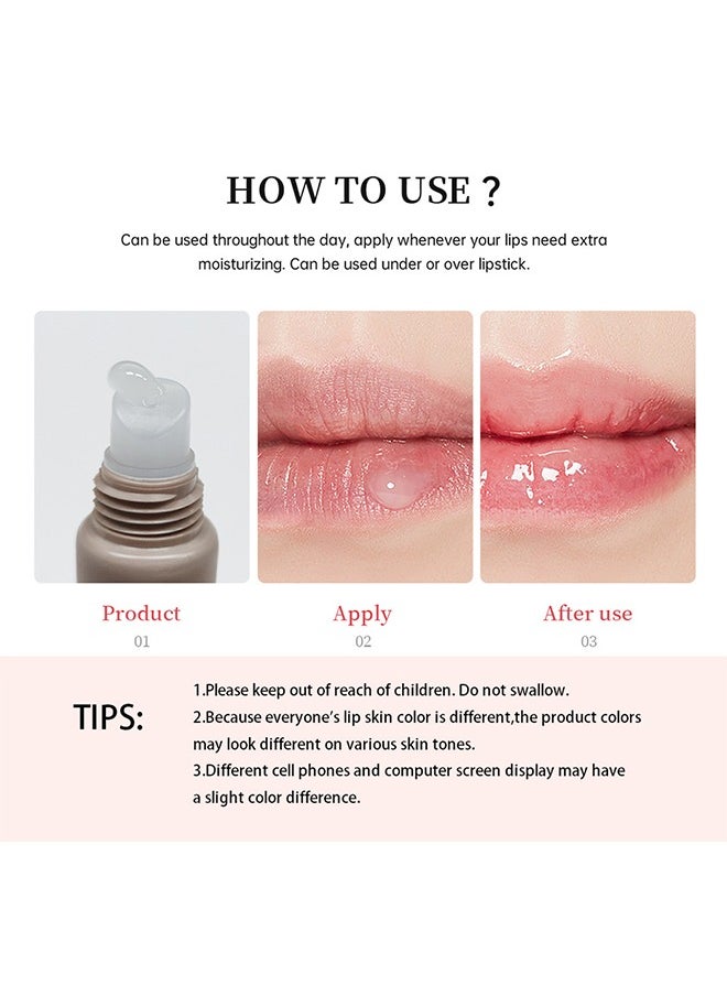 lakerain - Summer Special Lip Balm Butter, Reduce Lip Lines, Soothing Moisturizing Tinted Lip Mask, Repair Dry Cracks Lip Oil - Cake 04(15G/0.5 OZ) - Image 1