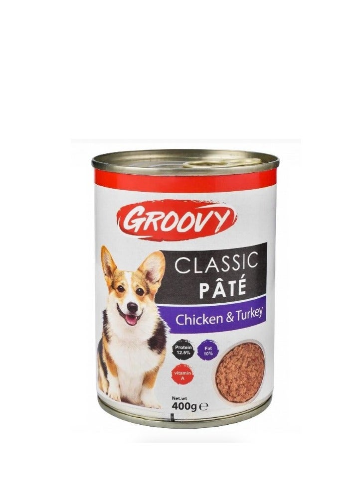 Wet Dog Food with Rice Turkey
