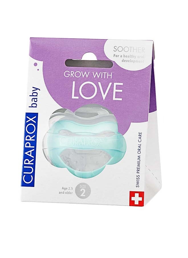 CURAPROX Baby Pacifier with Storage Box, Size 2;from 30 Months and Older  - Image 3