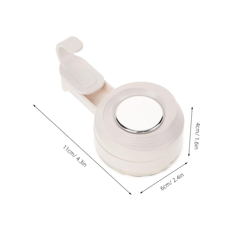 Rotatable Strong Suction Cup Hooks for Bathroom Kitchen Heavy Duty Towel Hanger Cream - Image 3